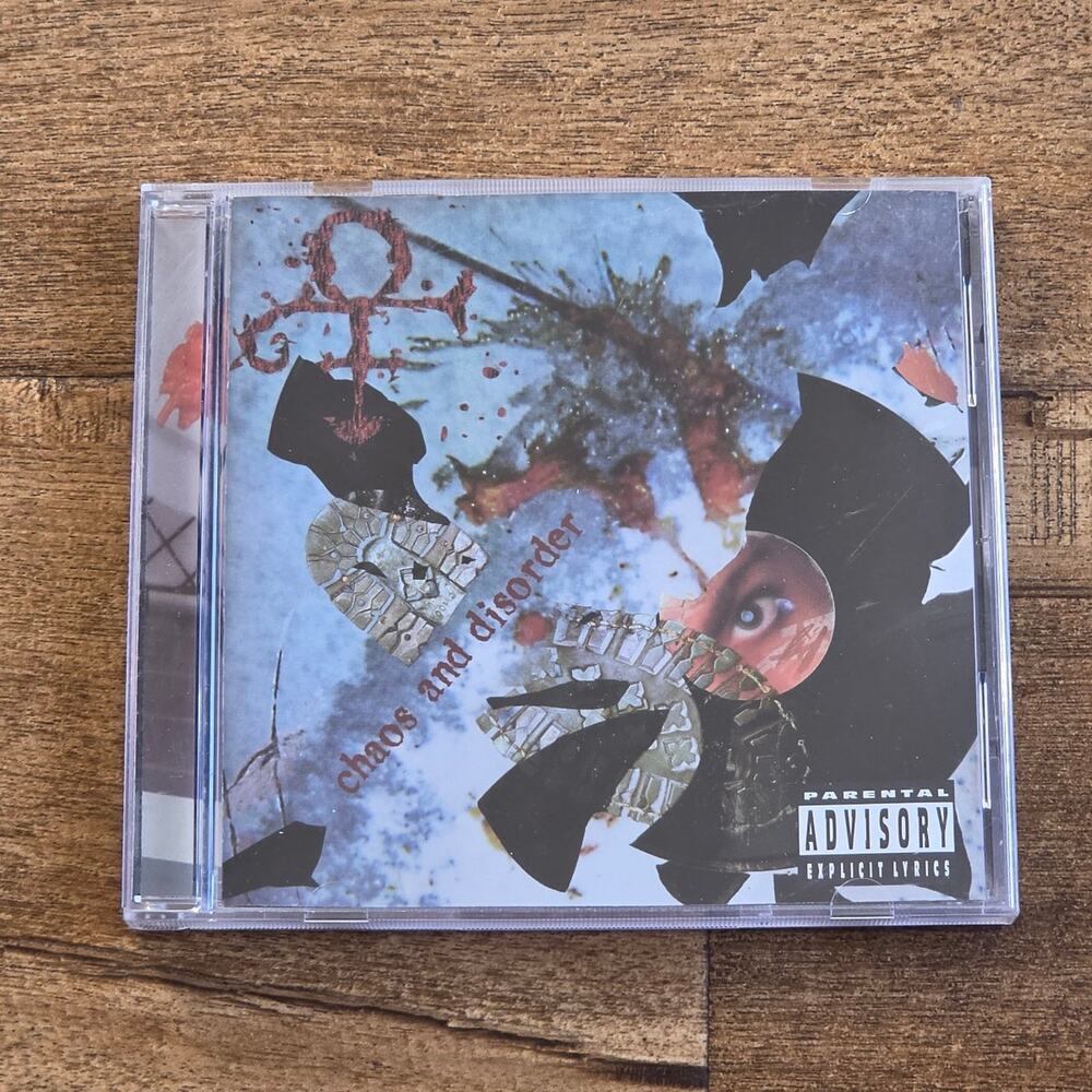 Vtg 1996 Prince CHAOS AND DISORDER CD